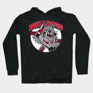 Bulldogs Baseball Design Hoodie